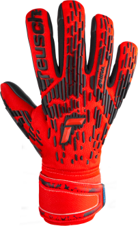 Reusch Attrakt Freegel Silver 5370235 3333 black red front